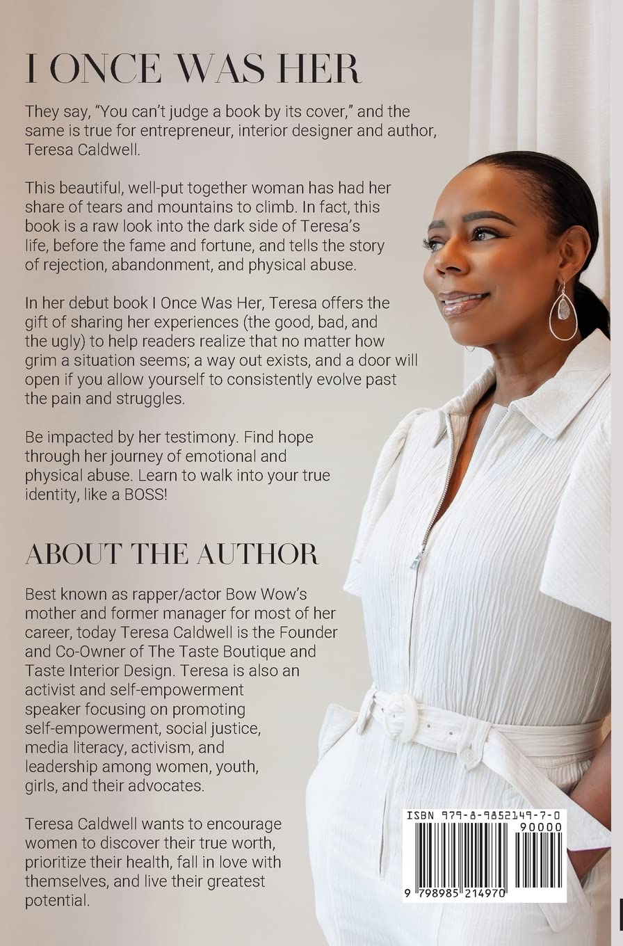 I once was her by Teresa Caldwell. Biography Black woman author