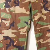 Camo Artist Wide Leg Vintage Camo Pant's