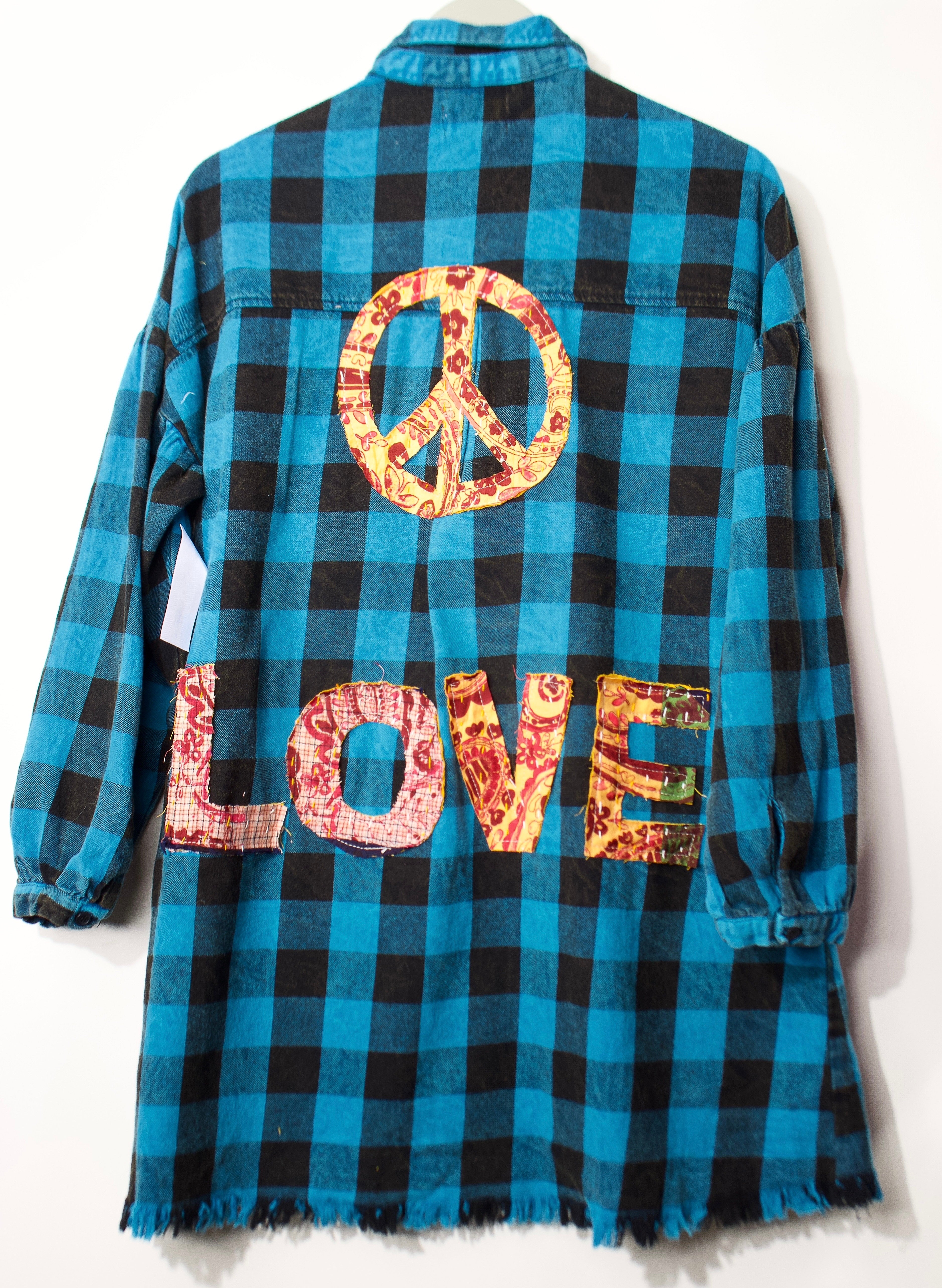 Peace & Love Shacket