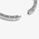 Ashley Lock Cuff 6mm Silver- Melinda Maria