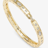 Ashley Lock Cuff 6mm Gold- Melinda Maria