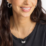 Ashley Venice Necklace Silver-Melinda Maria