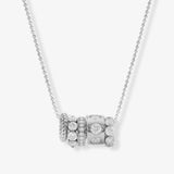 Ashley Venice Necklace Silver-Melinda Maria