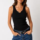 Scoop Front Tank Top