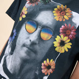John Lennon Give Peace a Chance Boyfriend Tee DAYDREAMER