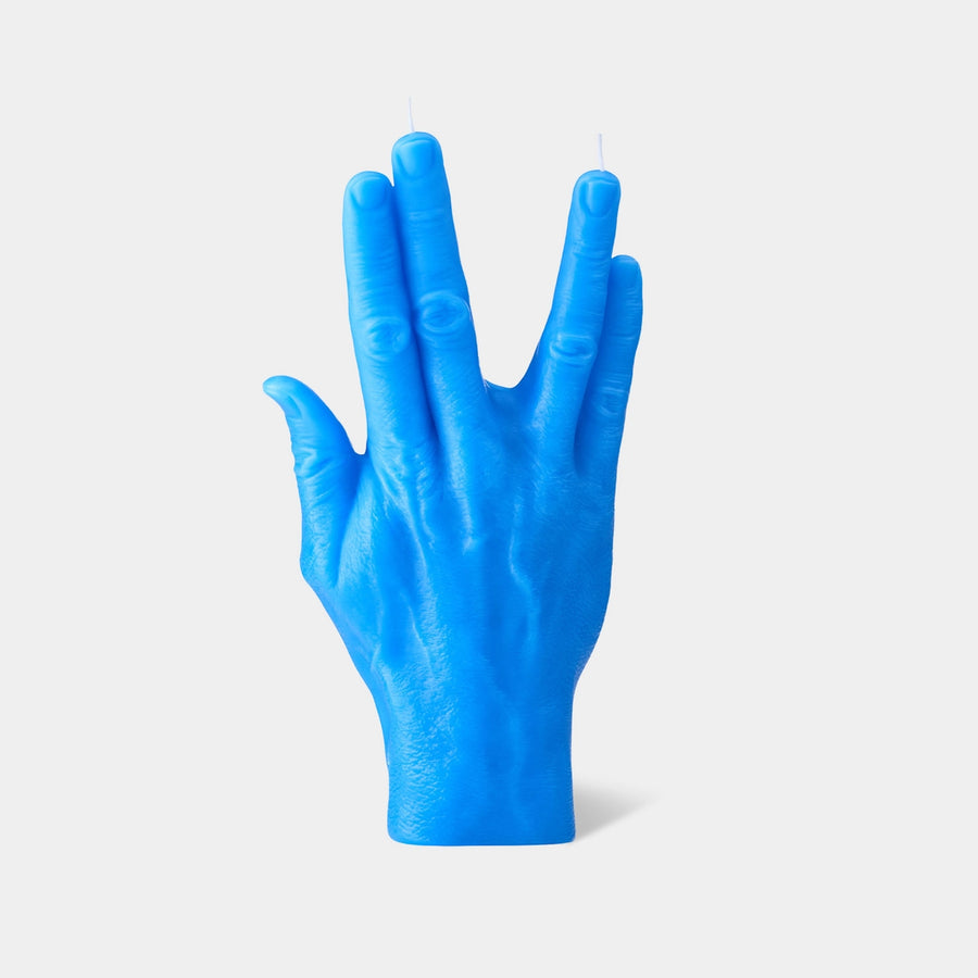 Long Life and Prosperity Hand Gesture Candle