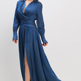 Demi Denim Maxi Dress