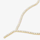 Duchess Lariat Necklace Gold- Melinda Maria