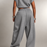The Off Duty Hooded Set-Gray