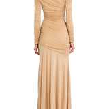Persephone Ruched Maxi Dress SER.O.YA