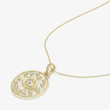 Melinda Maria -Evil Eye Medallion Necklace