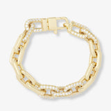 Frankie Pavé Chain Bracelet Melinda Maria