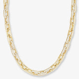 Frankie Pavé Chain Necklace 18"