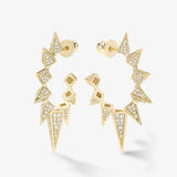 Gabriella's Big Sista Pavé Hoops