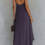 Boho Plum Dress