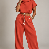 The Off Duty Hooded Set-Rust