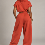 The Off Duty Hooded Set-Rust
