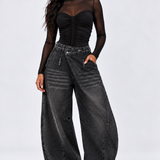 The Motion Denim -Black Vintage Wash