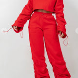 The Drawstring Dream Set- Red