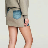 2-in-1 Sweater Skirt