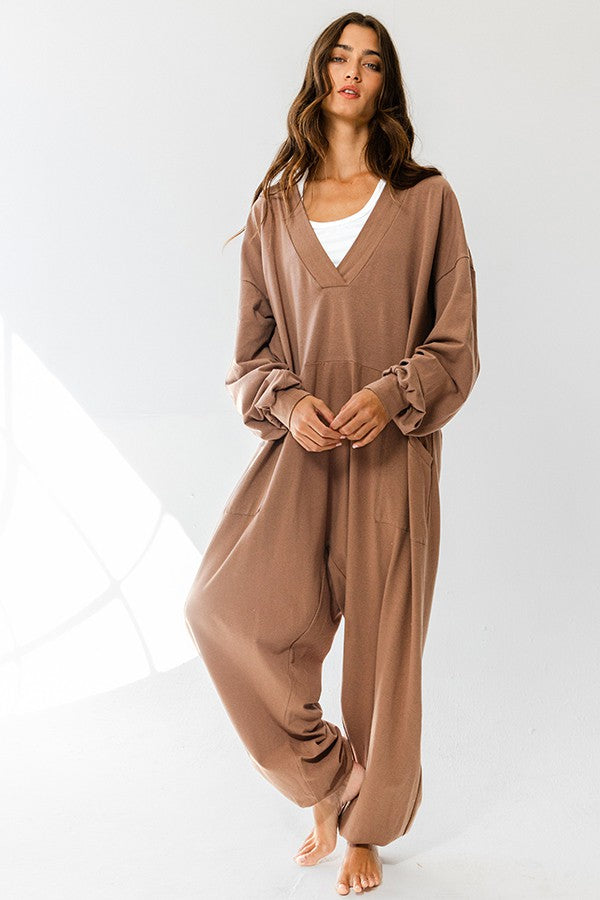 Leigh Knit Jogger Jumpsuit
