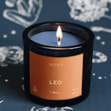 Leo Zodiac Candle