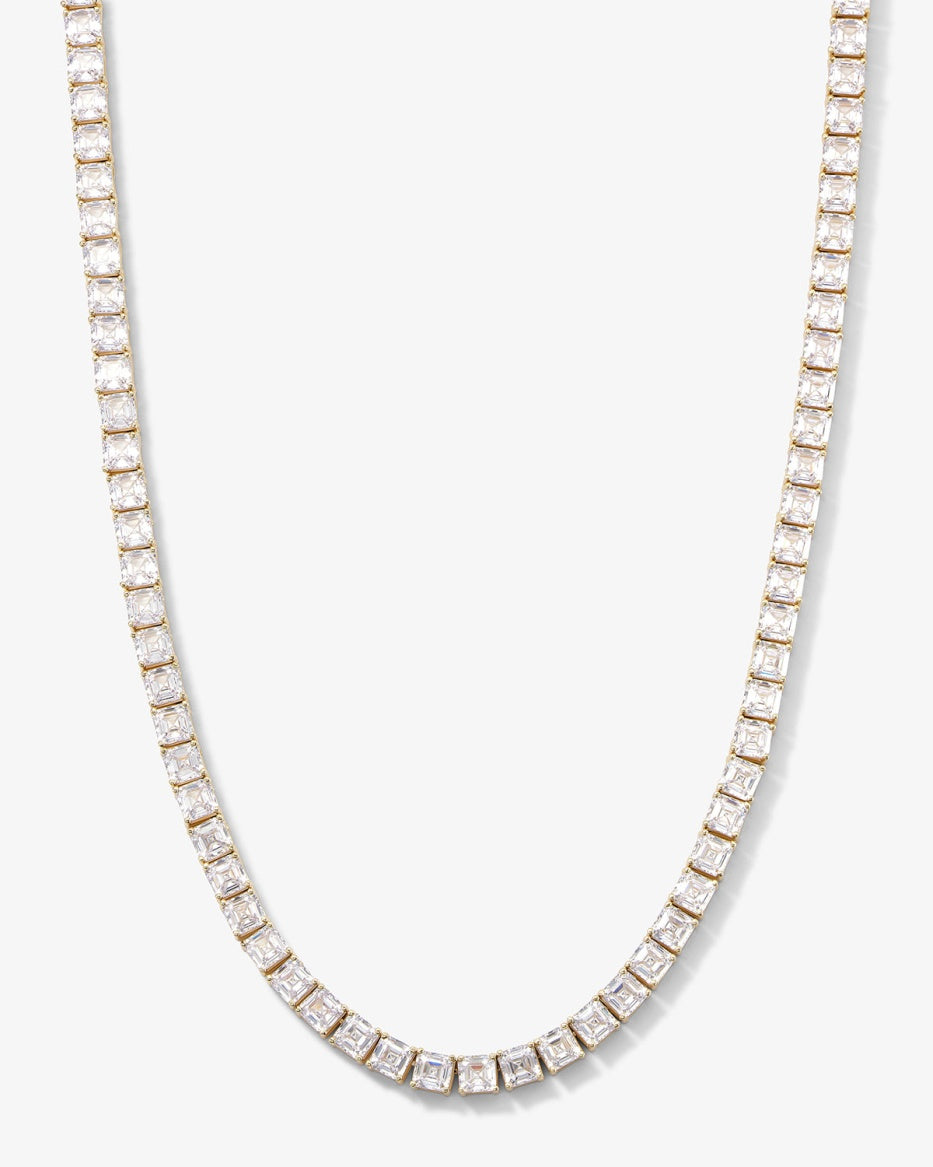 Lil Queen's Tennis Necklace 18" Diamondettes