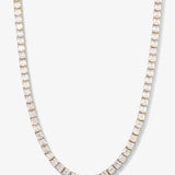 Lil Queen's Tennis Necklace 18" Diamondettes