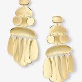 Mama 'She's A Natural Chandelier Earrings - Gold