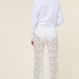 Miami Lace Pants- White