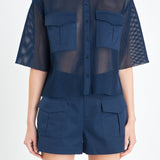 Mesh Utility Top