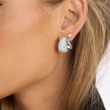 Norah Loves A Pavé Double Hoop