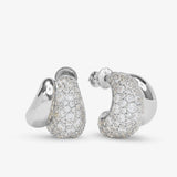 Norah Loves A Pavé Double Hoop