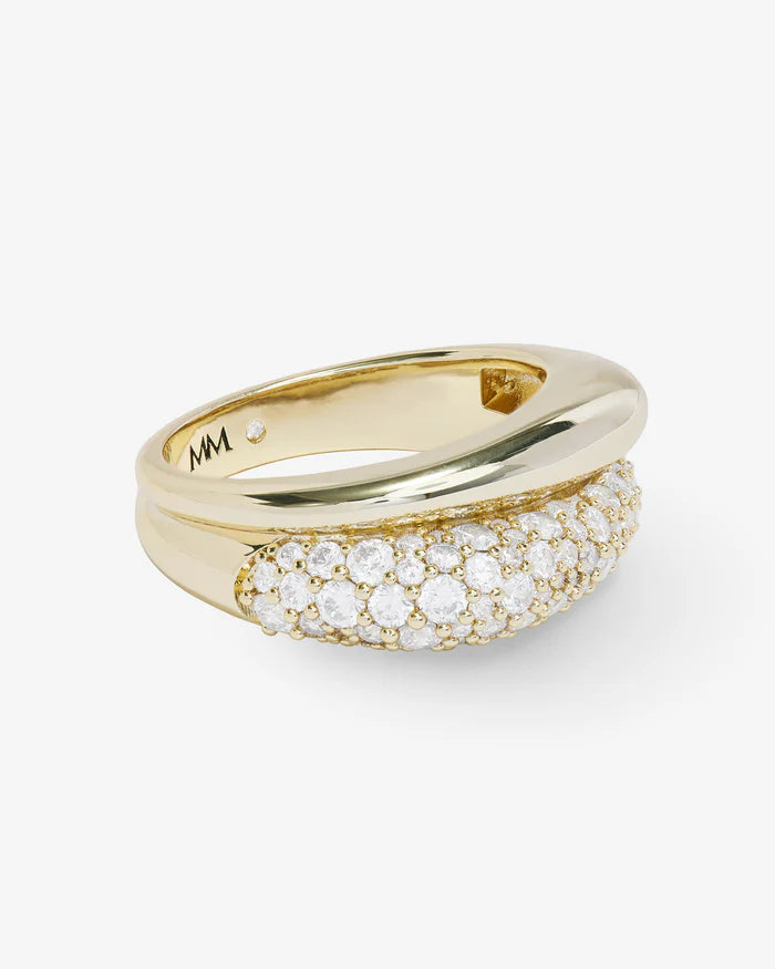 Norah Pavé Double Ring