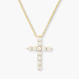 "Oh She Fancy" Small Cross Pendant Melinda Maria
