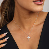 "Oh She Fancy" Small Cross Pendant Melinda Maria