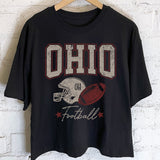 The Gameday Ohio Graphic Crop Tee