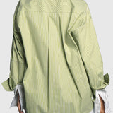 The Boardwalk Striped Oversized Shirt