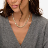 Pavé Julian Cuban Chain Necklace