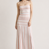 Pink Dream Knit Maxi Dress