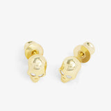 Ride or Die Studs -Gold -Melinda Maria