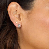 Ride or Die Studs-Silver- Melinda Maria
