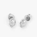 Ride or Die Studs-Silver- Melinda Maria
