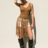 Rodeo  Luxe Fringe Top