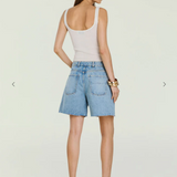 SEROYA Sabrina Boyfriend Short in Coastline