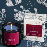 Scorpio Zodiac Candle