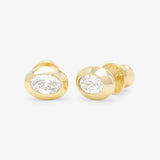 She's a Boss Gold Studs 6mm- Melinda Maria