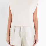 Taupe Soft Basic Top