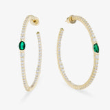 She's So Extra Hoops 2'- Melinda Maria