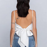 Tied In Satin Top